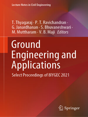 cover image of Ground Engineering and Applications